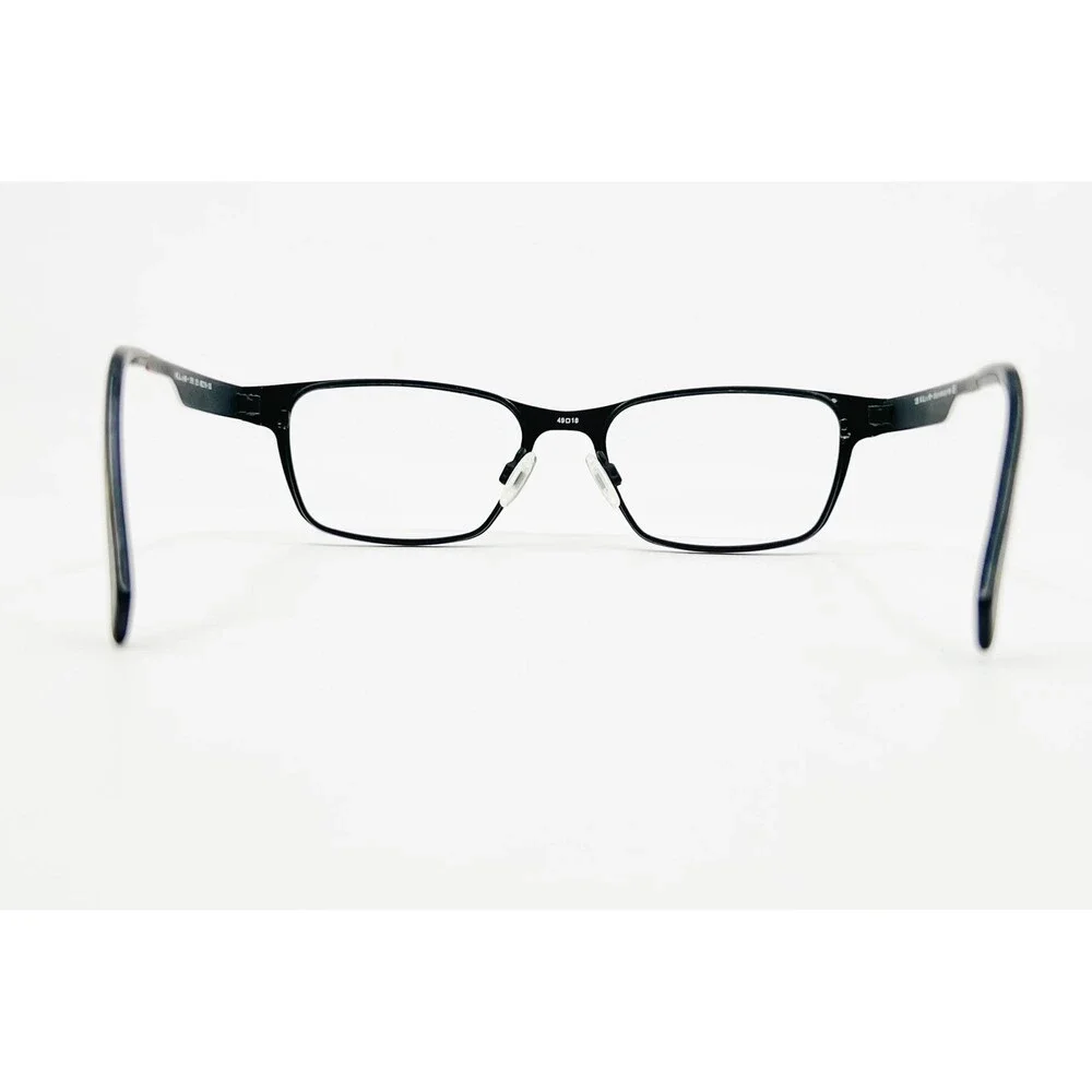 Kliik Eyeglass Frames Womens Black Rectangular Denmark 516 125 49-18-135